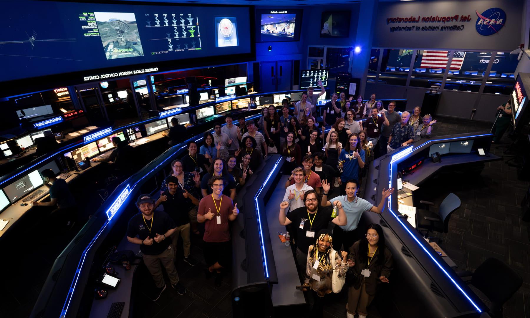 As part of Tyler Yuen’s Europa Clipper internship program, he visted NASA’s Jet Propulsion Laboratory (JPL) in Pasadena with his fellow interns. Photo courtesy of Tyler Yuen.